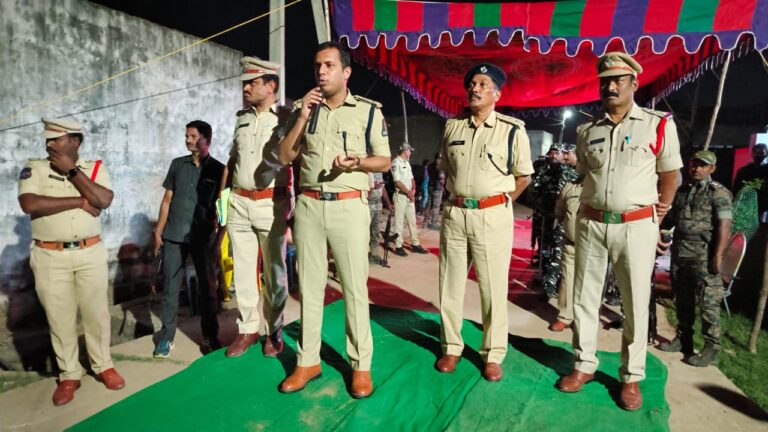 నేరాల నియంత్రణ కోసమే కార్డన్ సర్చ్ : జిల్లా ఎస్పి  కిరణ్ ఖరే ఐపిఎస్